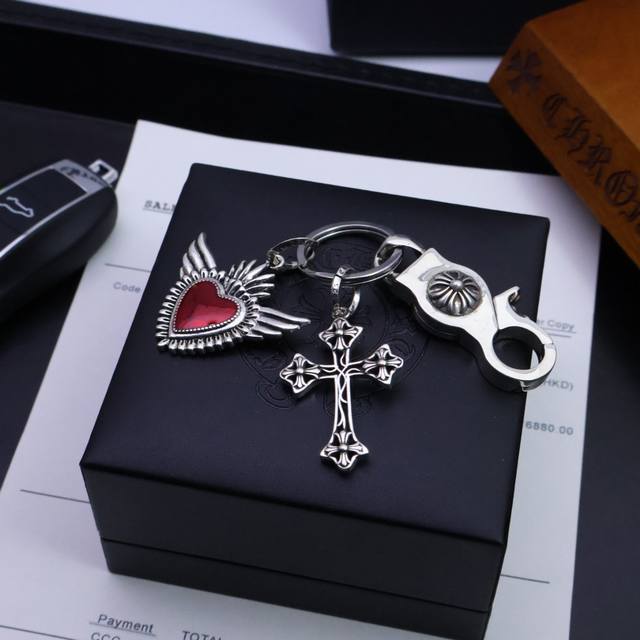 Chrome Hearts keychain pendant trouser bag pendant has first-class workmanship