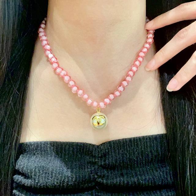 Chanel Pearl Double C Necklace DDD