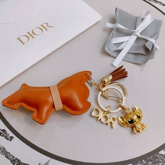 New product release Dior keychain bag buckle latest model bag pendant with highe