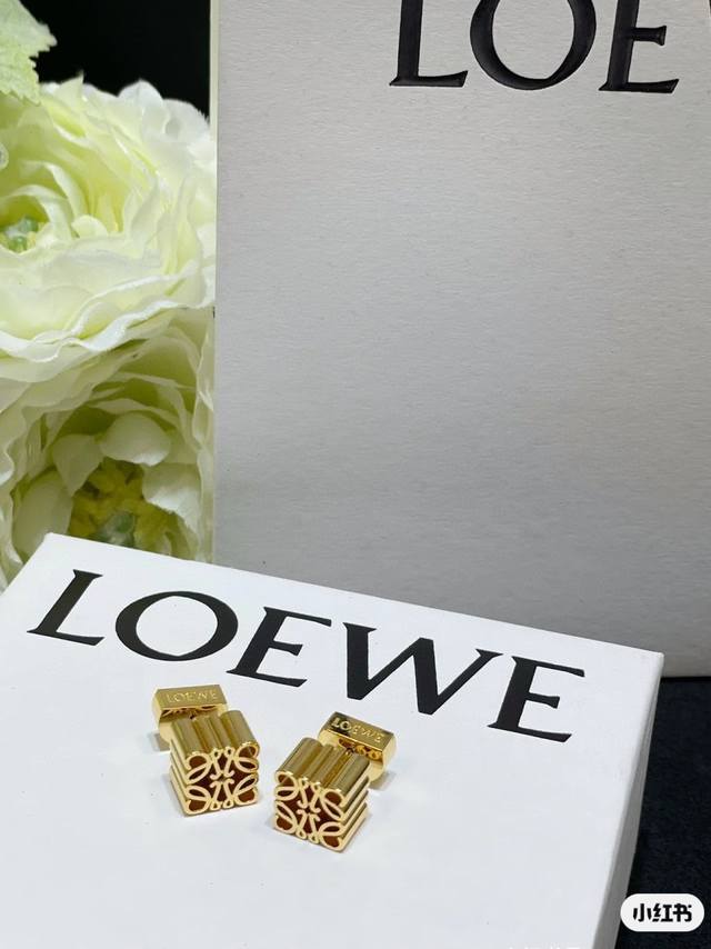 Loewe diamond earrings I immediately fell in love with the Anagram wire-wrapped