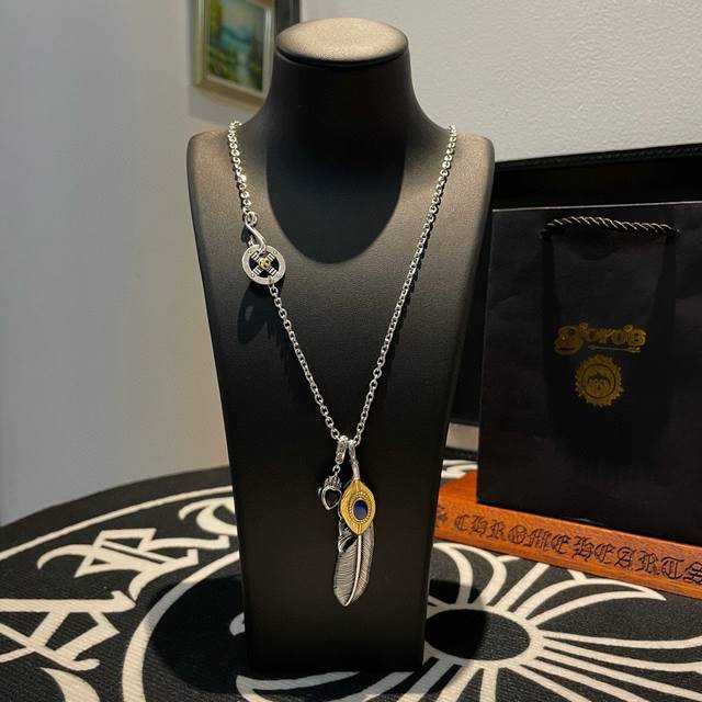 New product on the shelves Goro'S Takahashi Goro feather pendant, Takahashi cla