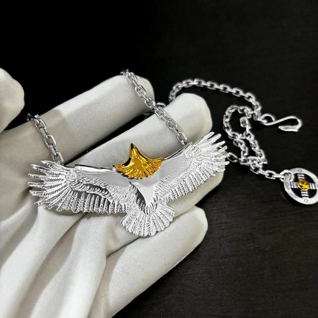 New product on the shelves Goro'S Takahashi Goro gold feather pendant, Takahash