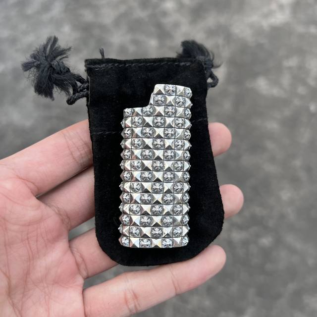 Pre-sale Chrome Hearts ~ Cross Rivet Lighter Case DDD