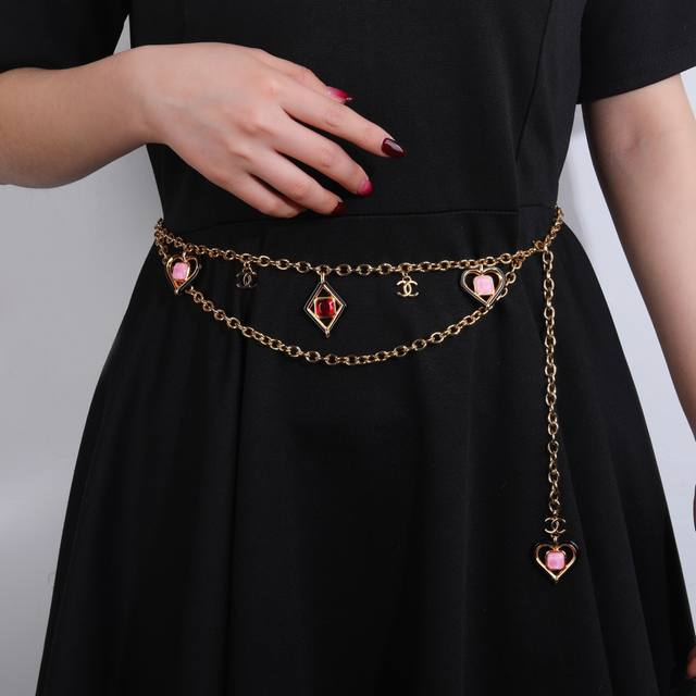 Chanel new waist chain purchasing level one to one quality Chanel goose series