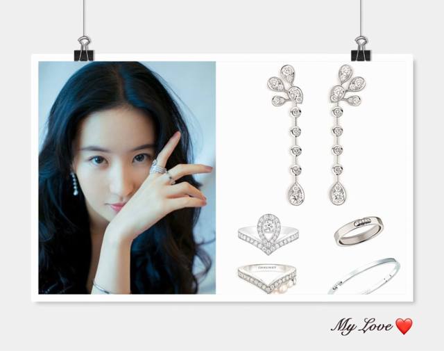 We produce water drop earrings, which can be customized with real gold and real