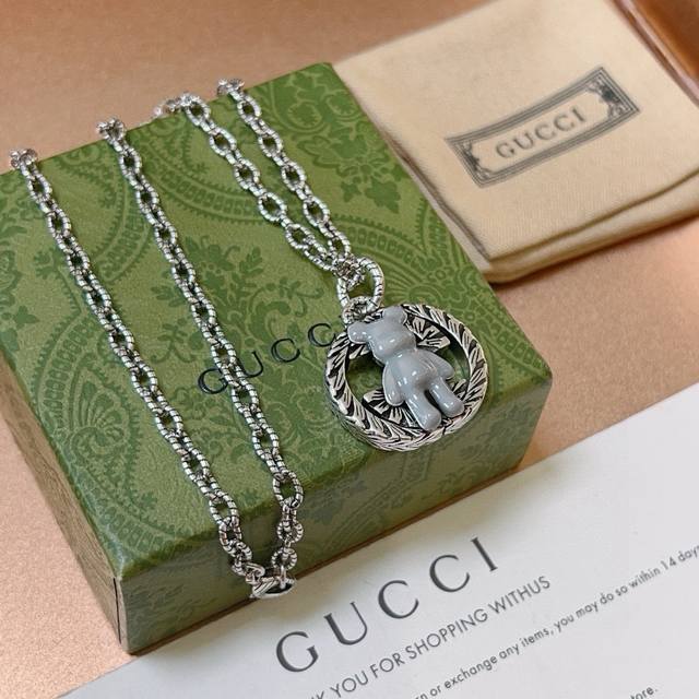 So cool Gucci necklace 2025 latest chain with higher grade. The same classic st