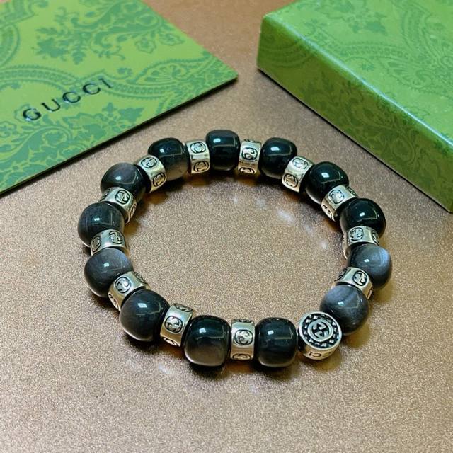 New product launch Gucci bracelet natural stone counter exquisite version natura