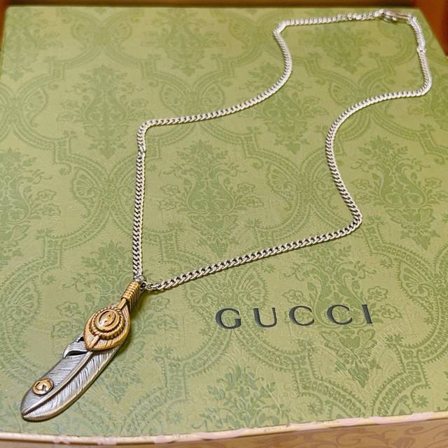 No explosion, no hair. The latest Gucci necklace in 2025. The chain is of a high