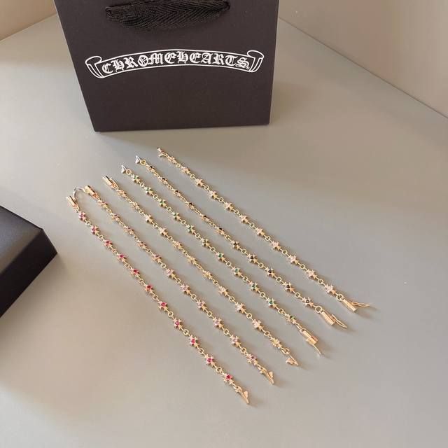 Champagne gold Too cool the latest Chrome Hearts No explosion, no release Factor
