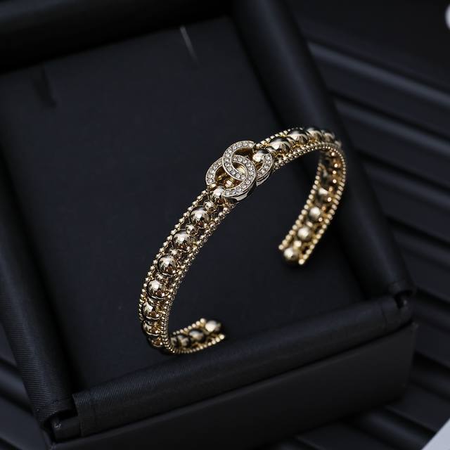 Chanel gold bead bracelet is amazing and stunning, extremely beautiful, extremel