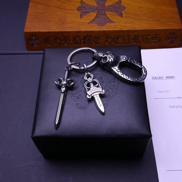 Chrome Hearts keychain pendant trouser bag pendant has first-class workmanship