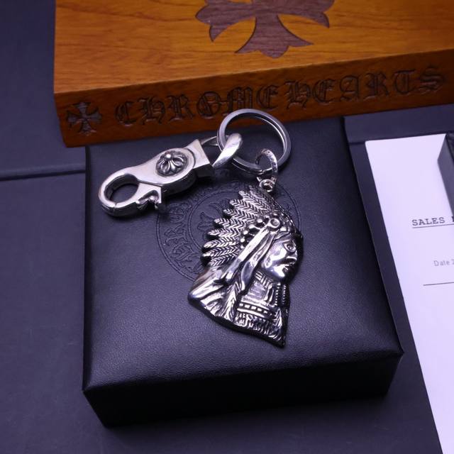 Chrome Hearts keychain pendant trouser bag pendant workmanship, texture first-c