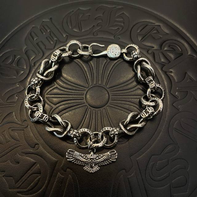 New counter quality Chrome Hearts retro bracelet, popular on Kuaishou, Ins and