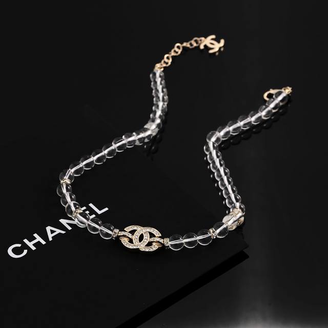 Chanel necklaceChanel Chanel double C acrylic necklace purchasing agent level on