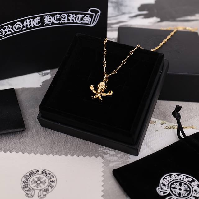 Chrome Hearts Sydney same cross necklace A versatile necklace that looks great o
