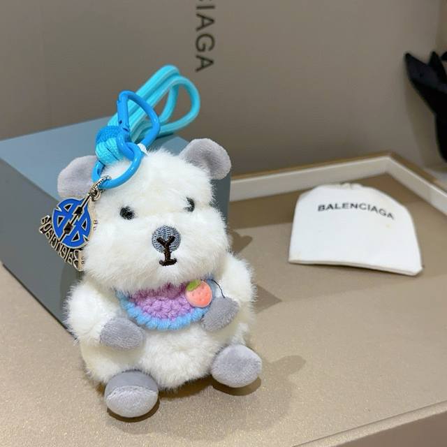 New product release Balenciaga bag charm keychain Balenciaga keychain latest ba