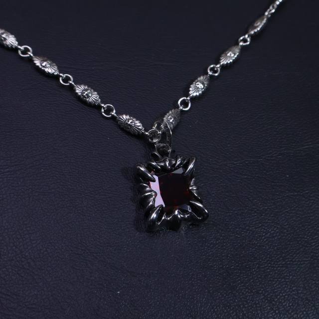 Seiko version] Chrome Hearts Chrome Hearts handmade chain necklace with cross an