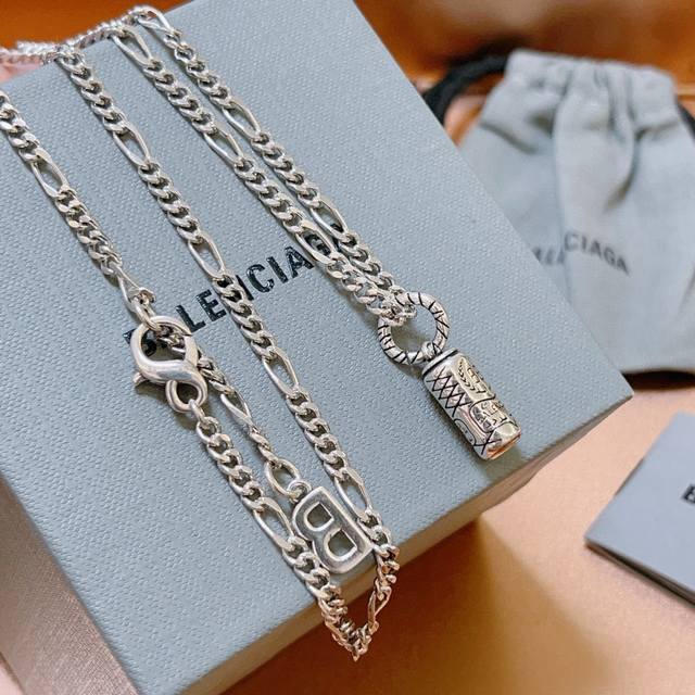 Original goods, new products, Balenciaga necklace, Balenciaga new necklace, cons