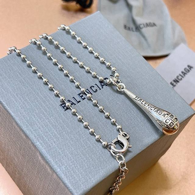 Original goods, new products, Balenciaga necklace, Balenciaga new necklace, cons