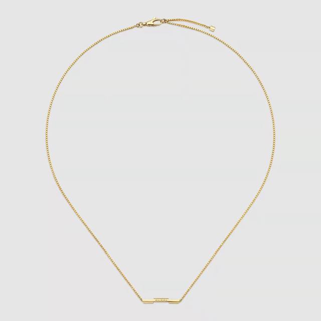 Gucci's new Gucci Link To Love series popular necklace white gold, gold, rose go
