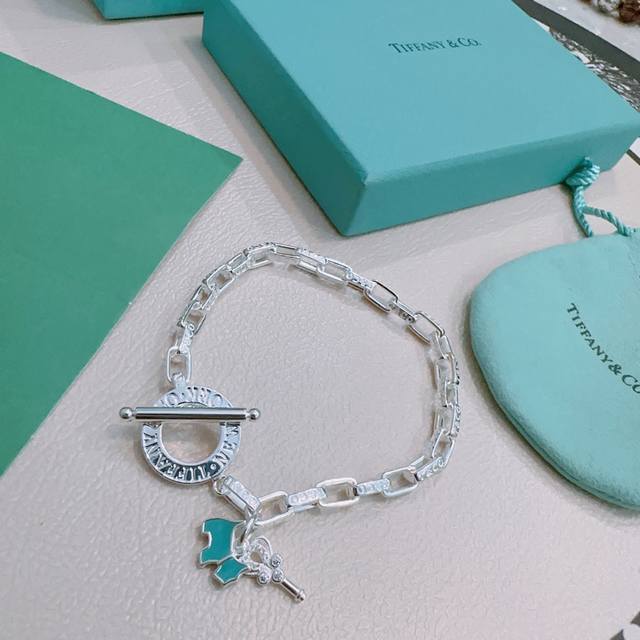 Genuine new Tiffany bracelet Tiffny&Co. counter exquisite version silver style