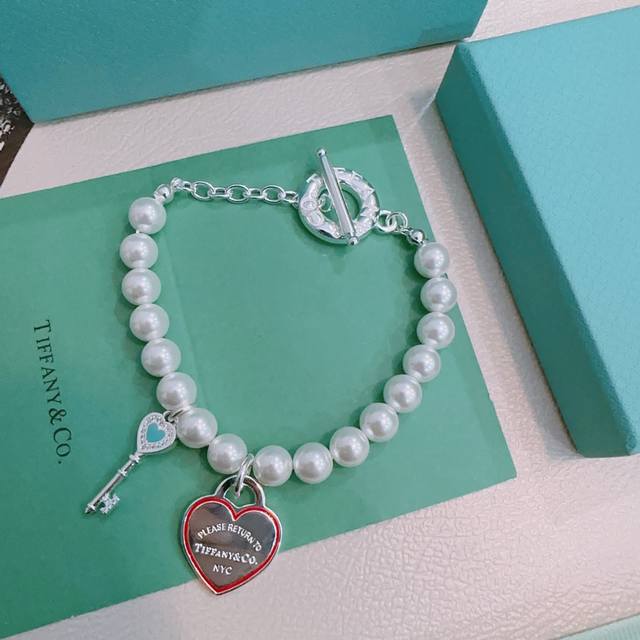 Genuine new Tiffany bracelet Tiffny&Co. counter exquisite version multi-element