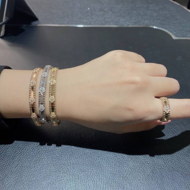 V Gold Sterling Silver We produce narrow kaleidoscope bracelets Zp160 000+ Can b