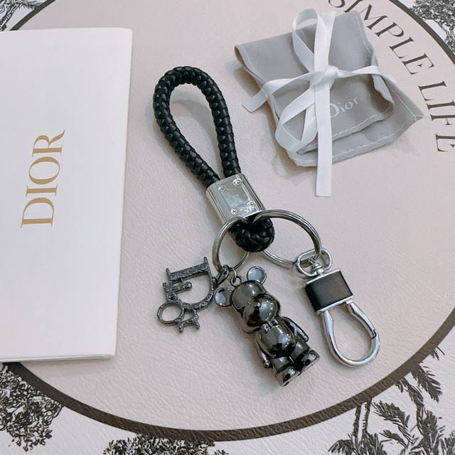 New product release Dior keychain bag buckle latest model bag pendant with highe