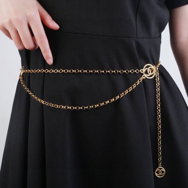 Chanel new waist chain purchasing level one to one quality Chanel goose series