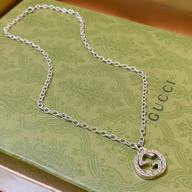 Gucci necklace 2025 latest chain with higher grade, the same style as celebriti