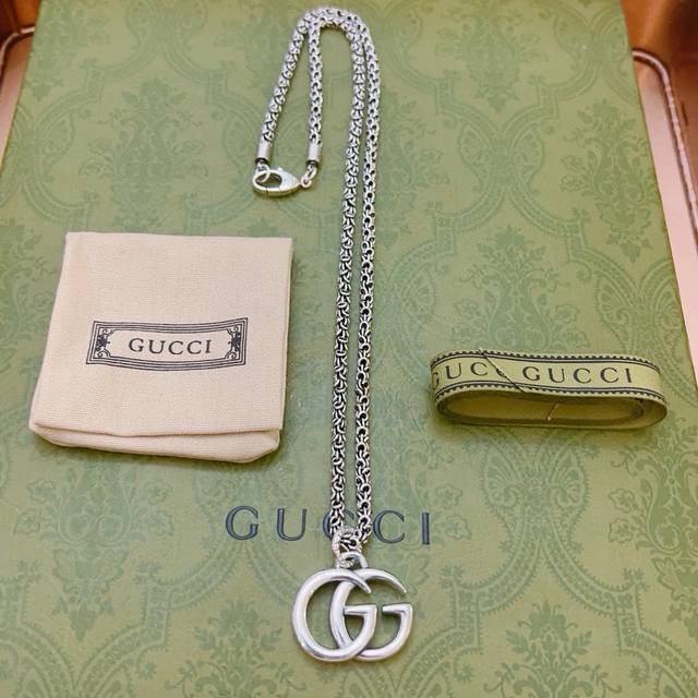 Gucci necklace 2025 latest chain with higher grade, the same style as celebriti