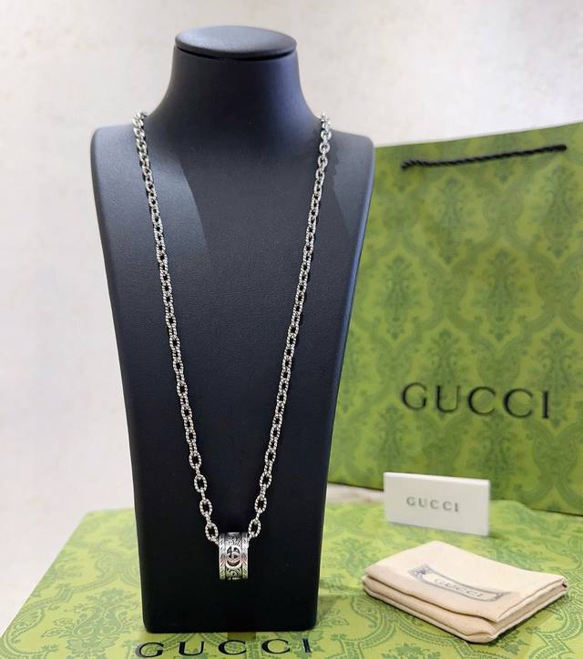 New product release Gucci necklace 2025 latest chain with higher grade. The sam
