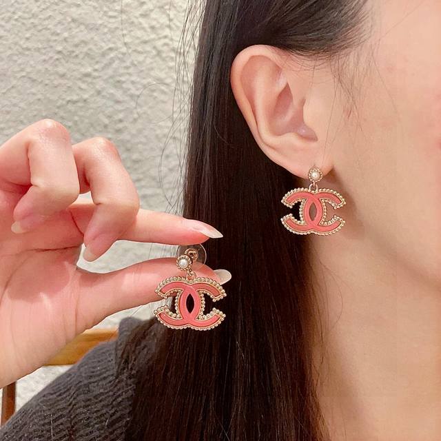 Chanel Pearl Double C Earrings DDD