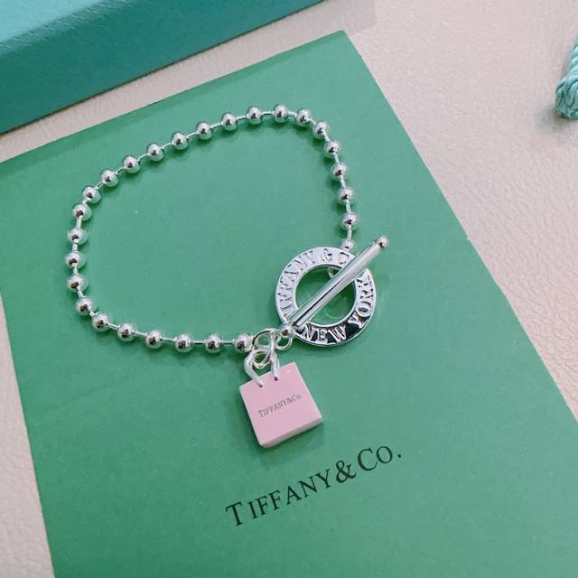 Tiffany bracelet Tiffny&Co. counter exquisite silver version bracelet celebrity
