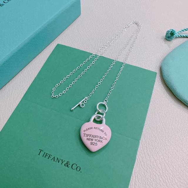 Large size genuine new Tiffany necklace Tiffny&Co. counter exquisite silver ver