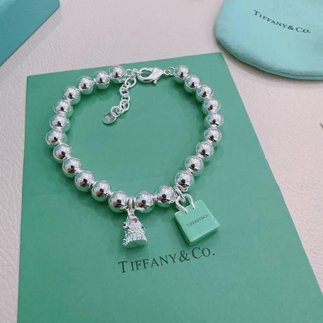 Tiffany bracelet Tiffny&Co. counter exquisite silver version celebrity style re