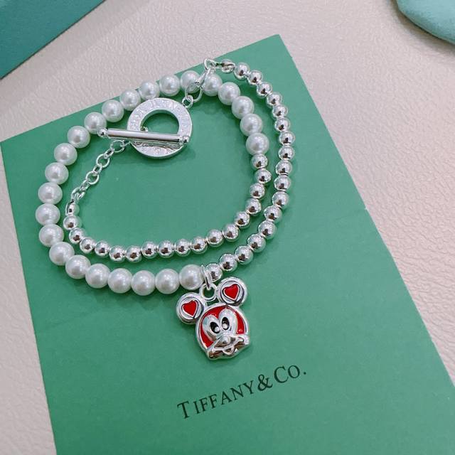 Tiffany bracelet Tiffny&Co. counter exquisite silver version celebrity style re