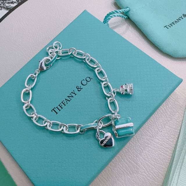 Tiffany bracelet Tiffny&Co. counter exquisite silver version celebrity style re