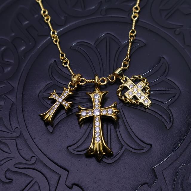 Hot item recommendation: Chrome Hearts necklace, brooch chain is so cool. The la