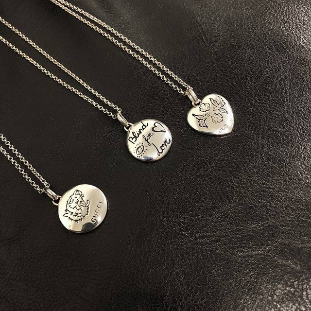 Gucci Blind For Love Heart Tiger Head Blind For Love Necklaces Three very popula