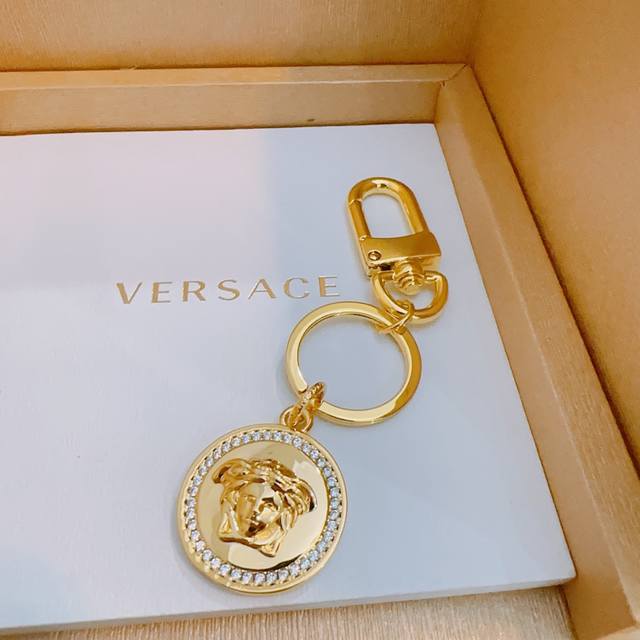 New product release Versace keychain bag buckle latest model bag pendant with hi