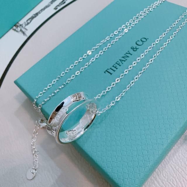 Tiffany necklace Tiffny&Co. counter exquisite silver version celebrity style re