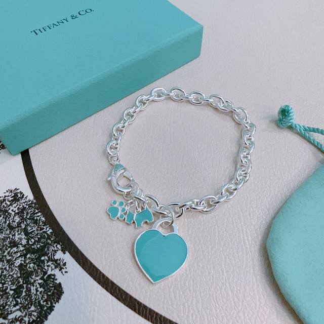 Tiffany bracelet Tiffny&Co. counter exquisite silver version celebrity style re