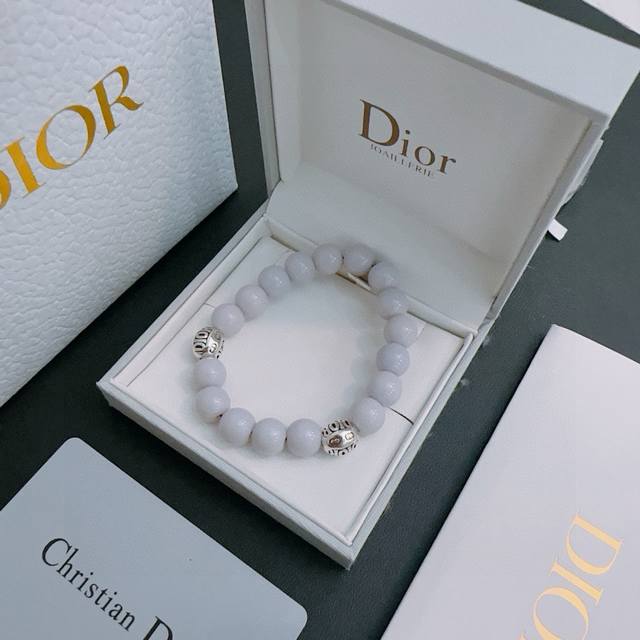 Special counter exquisite version Dior Dior multi-element agate Thai silver styl
