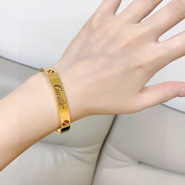 Cartier Cartier official website latest release hot hollow bracelet imported fin