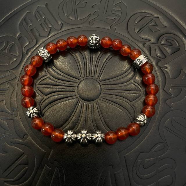 New counter quality Chrome Hearts classic retro multi-element bracelet, popular