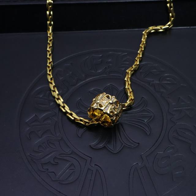 2025 Gift recommendation: Chrome Hearts handmade craftsmanship, classic gold-col