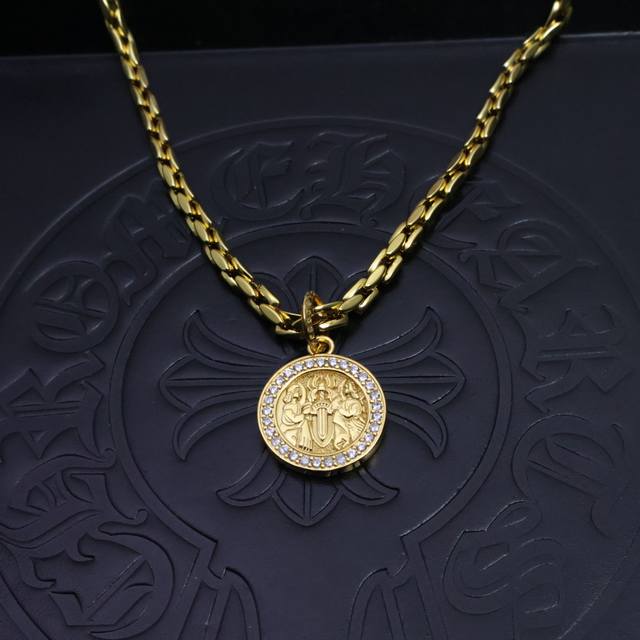 2025 Gift recommendation: Chrome Hearts handmade craftsmanship, classic gold-col