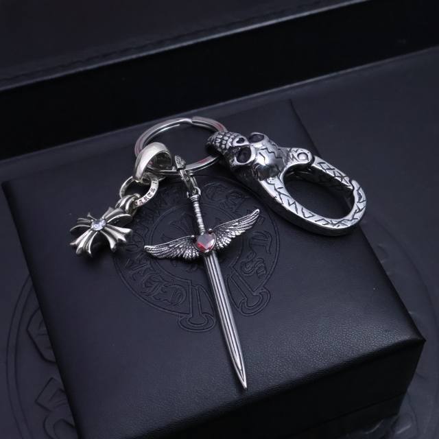 Chrome Hearts keychain pendant trouser bag pendant with first-class workmanship