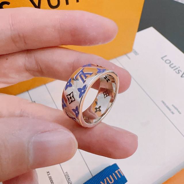 High quality Louis Vuitton Lv ring original goods counter new model open mold r